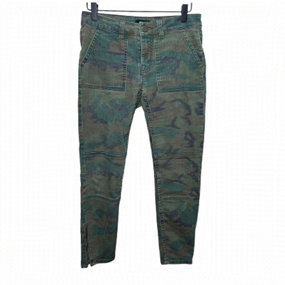 Urban Outfitters BDG Camoflauge Skinny Jeans Zipper Ankle Size 27